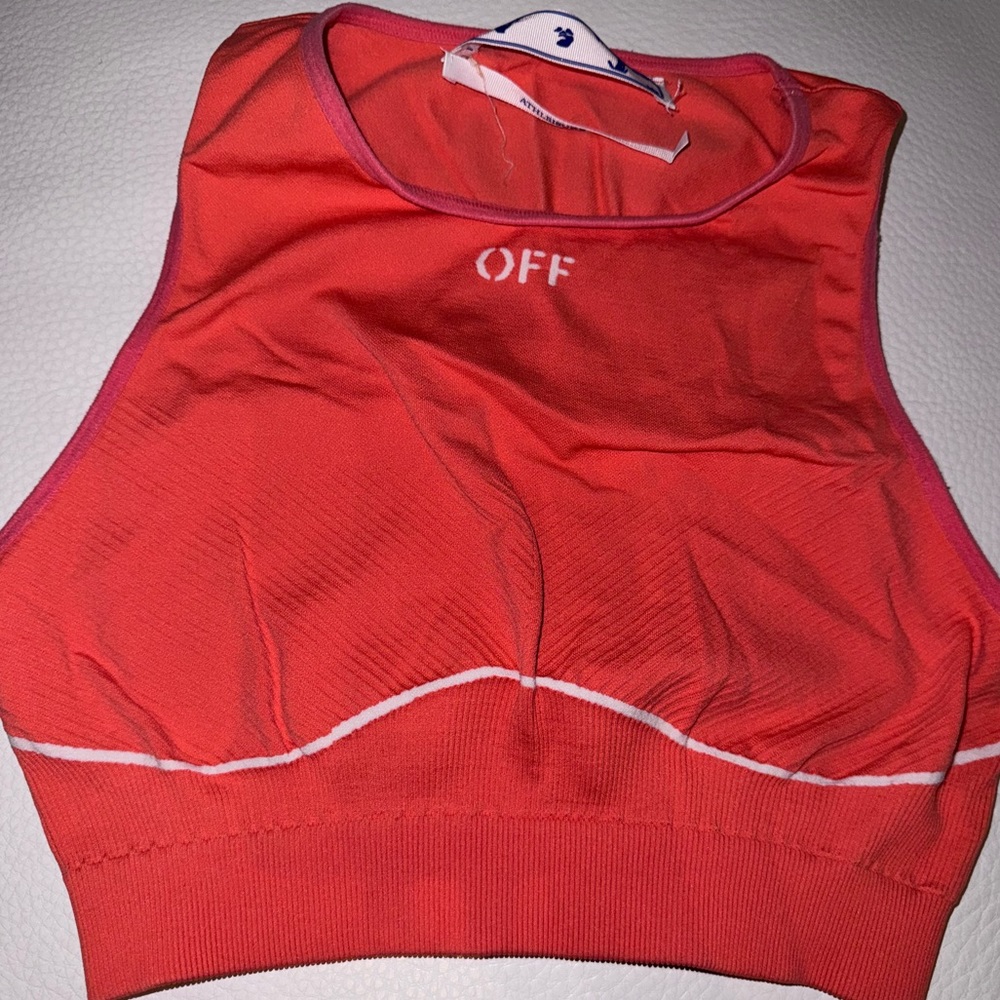 Off White Crop Top. Worn once.